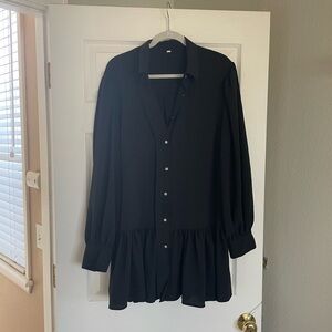 SHEIN Button Down Dress